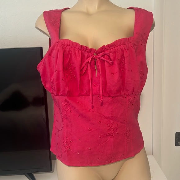 Eyelet Top - Picture 1 of 2